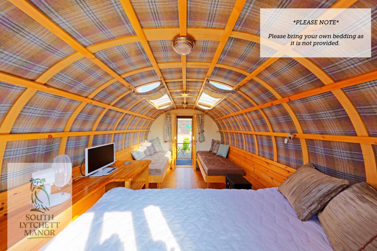 ホテル Glamping At South Lytchett Manor プール エクステリア 写真