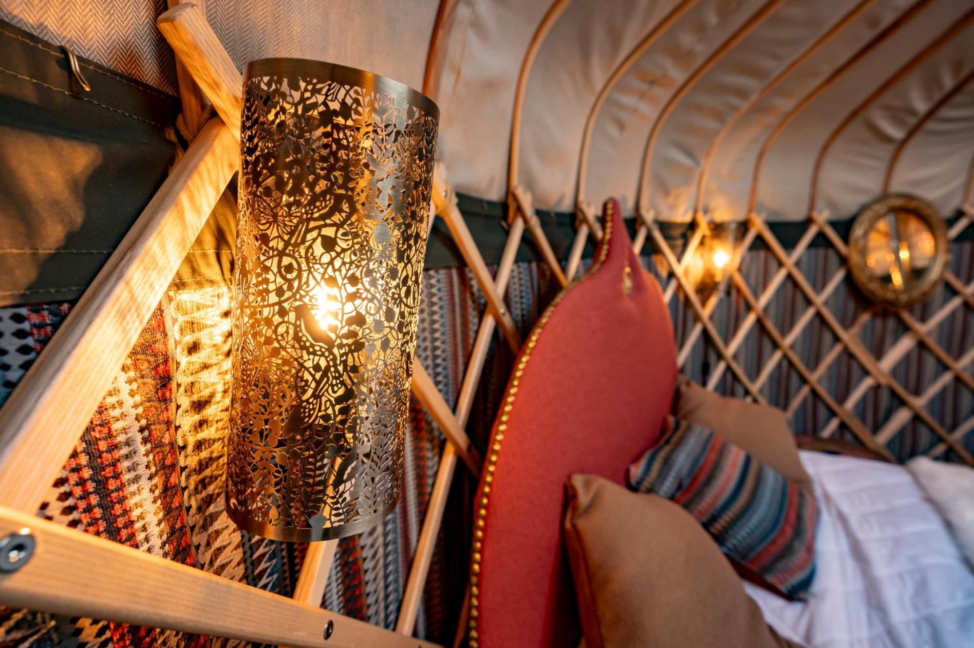 ホテル Glamping At South Lytchett Manor プール エクステリア 写真