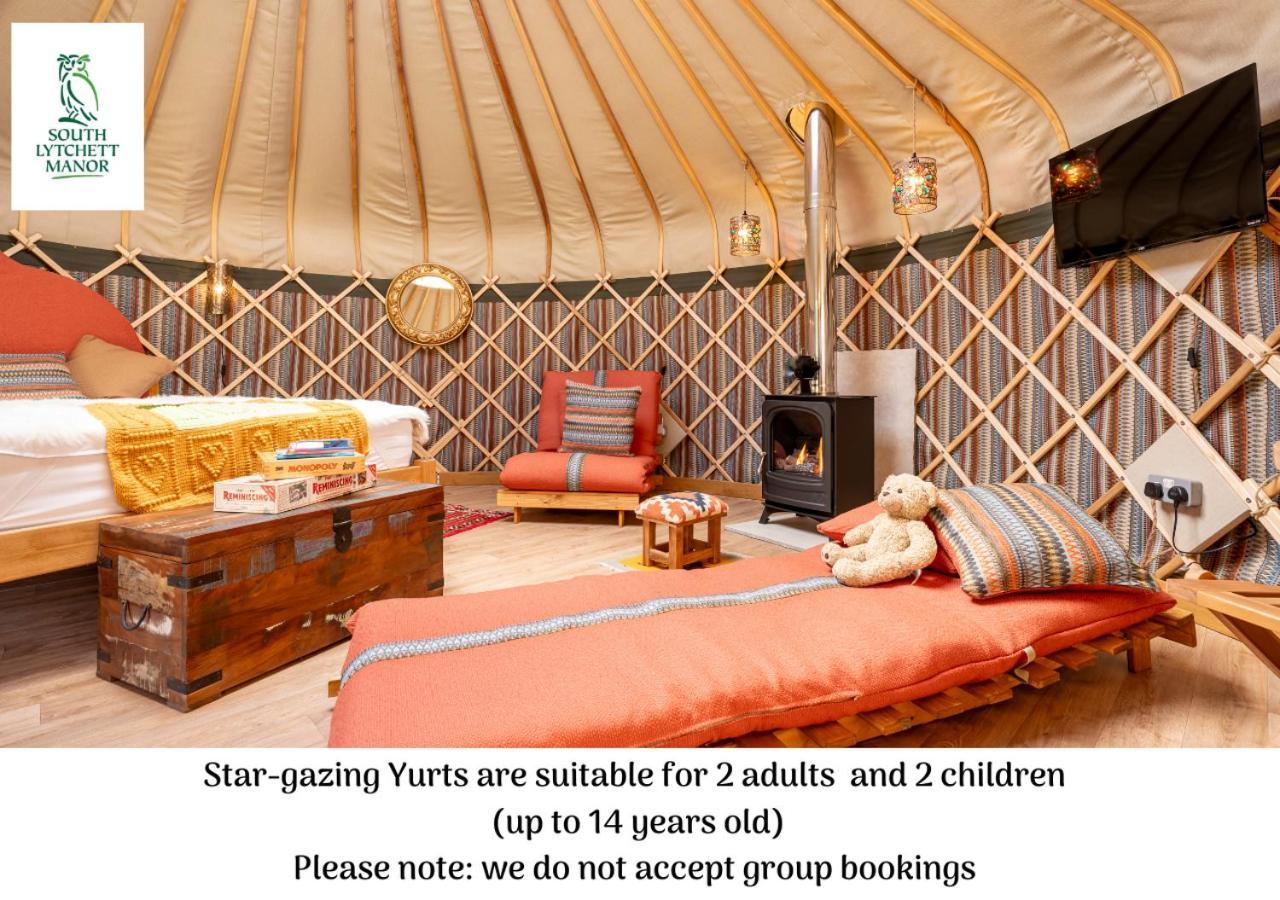 ホテル Glamping At South Lytchett Manor プール エクステリア 写真