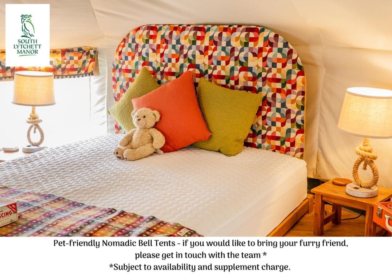 ホテル Glamping At South Lytchett Manor プール エクステリア 写真